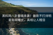 黑料网八卦重磅来袭！最新不打烊明星秘闻曝光，真相让人瞠目