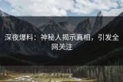 深夜爆料：神秘人揭示真相，引发全网关注